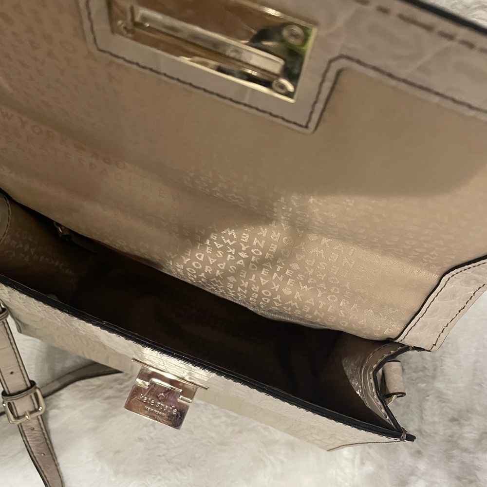Kate Spade Crocodile Handbag - Picture 3 of 9